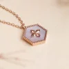 Holzkern Halsketten|Schmuck^Spectral Halskette