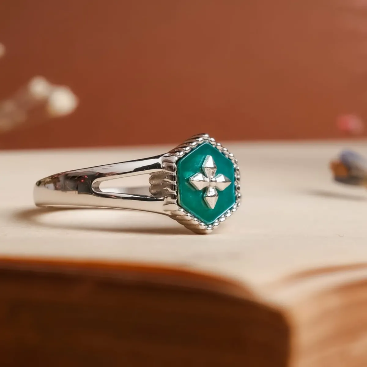 Holzkern Ringe|Schmuck^Spectral Ring