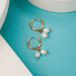 Holzkern Ohrringe|Schmuck^Summersweet Creolen