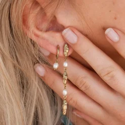 Holzkern Ohrringe|Schmuck^Summersweet Creolen