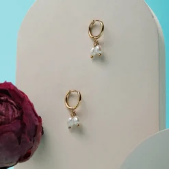 Holzkern Ohrringe|Schmuck^Summersweet Creolen