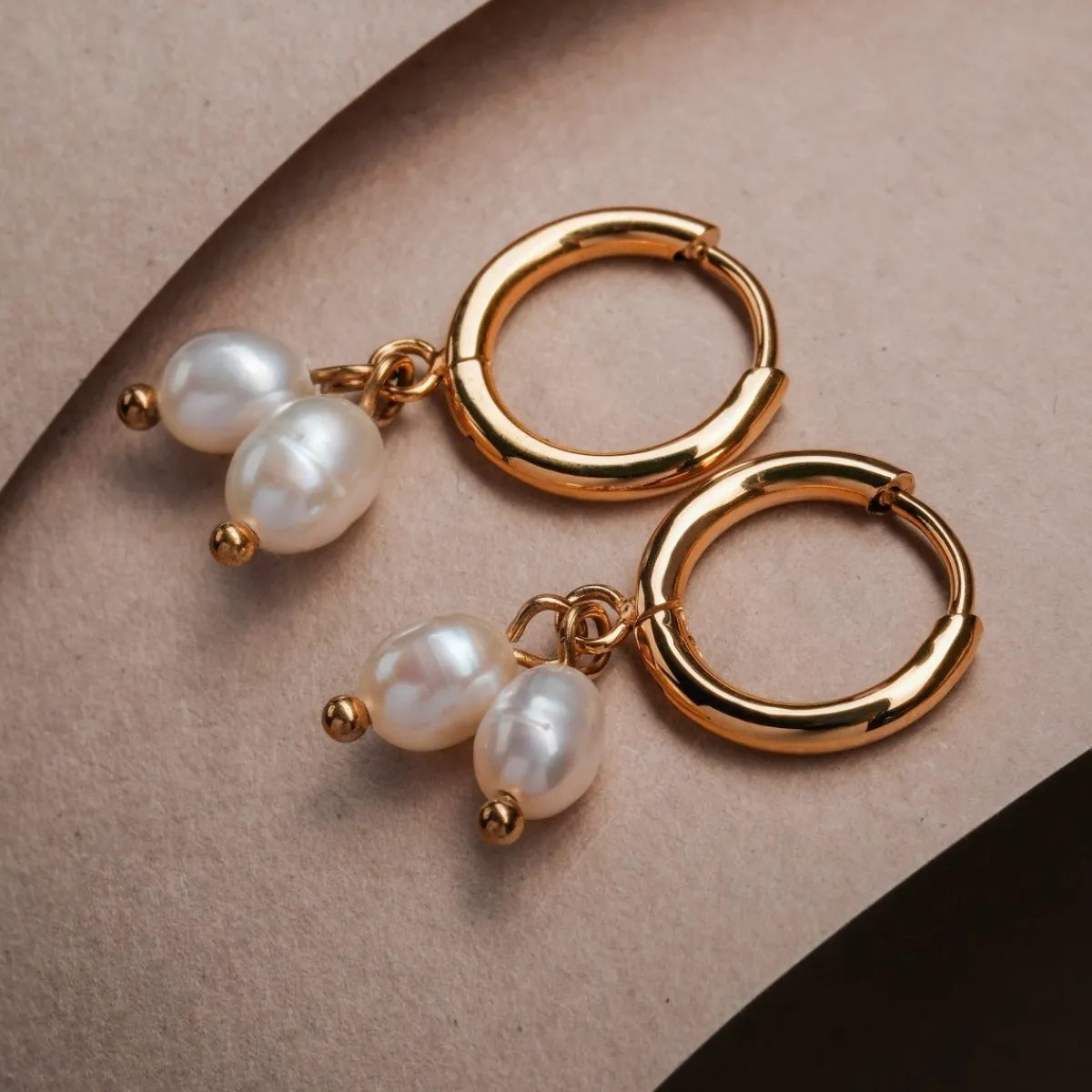 Holzkern Ohrringe|Schmuck^Summersweet Creolen