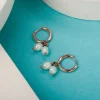 Holzkern Ohrringe|Schmuck^Summersweet Creolen