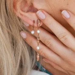 Holzkern Ohrringe|Schmuck^Summersweet Creolen