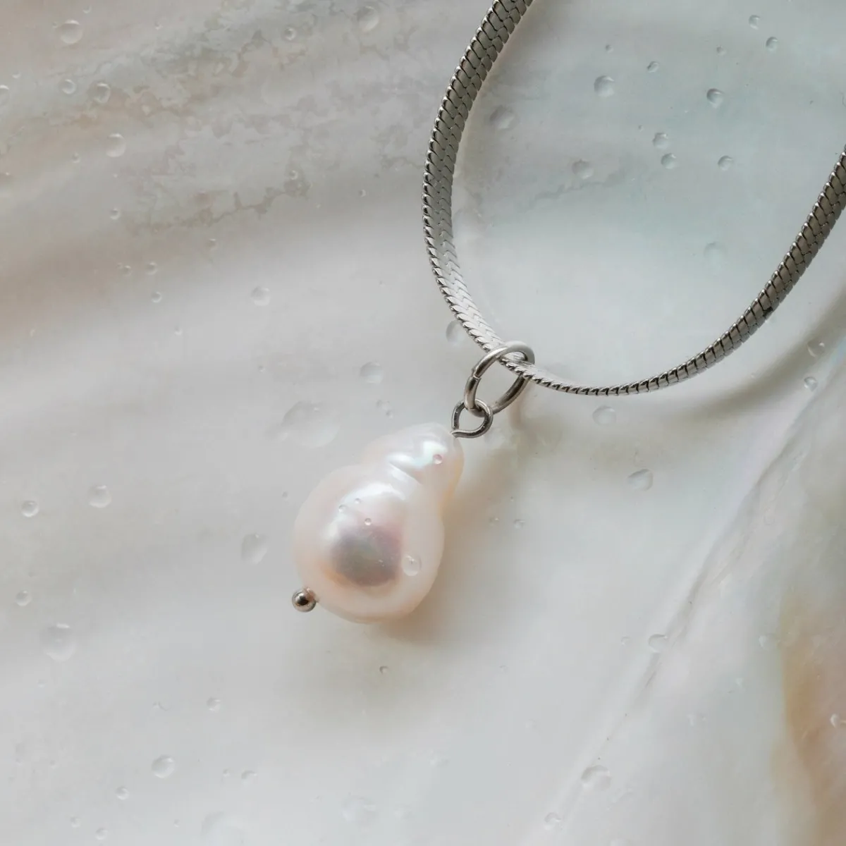 Holzkern Halsketten|Schmuck^Summersweet Halskette