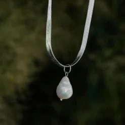 Holzkern Halsketten|Schmuck^Summersweet Halskette
