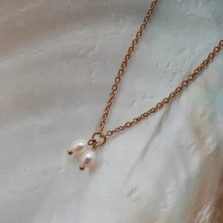 Holzkern Halsketten|Schmuck^Summersweet Halskette