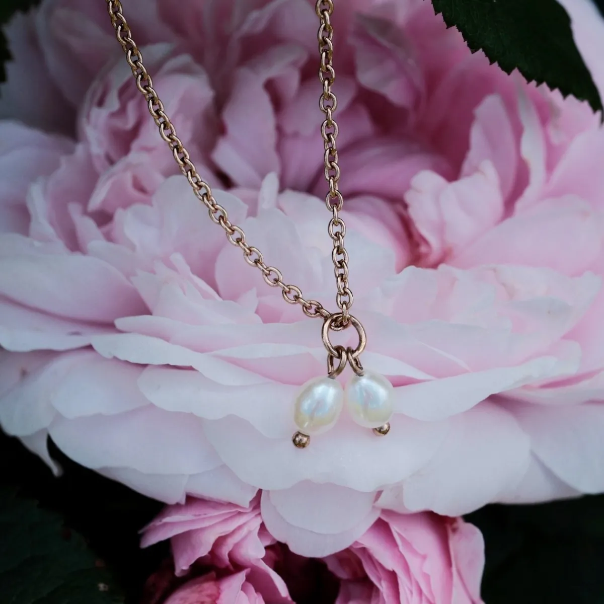 Holzkern Halsketten|Schmuck^Summersweet Halskette