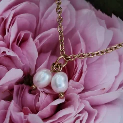 Holzkern Halsketten|Schmuck^Summersweet Halskette
