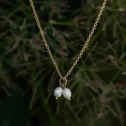 Holzkern Halsketten|Schmuck^Summersweet Halskette