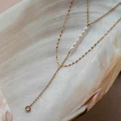 Holzkern Halsketten|Schmuck^Summersweet Halskette