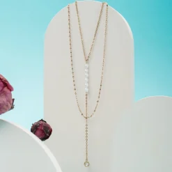 Holzkern Halsketten|Schmuck^Summersweet Halskette