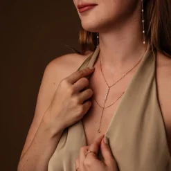 Holzkern Halsketten|Schmuck^Summersweet Halskette