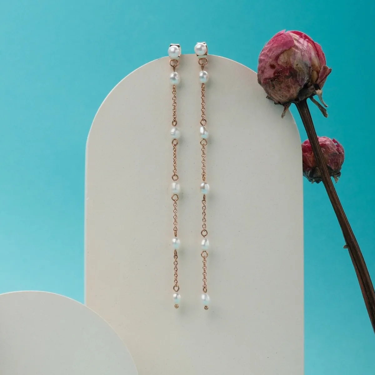 Holzkern Ohrringe|Schmuck^Summersweet Ohrringe II
