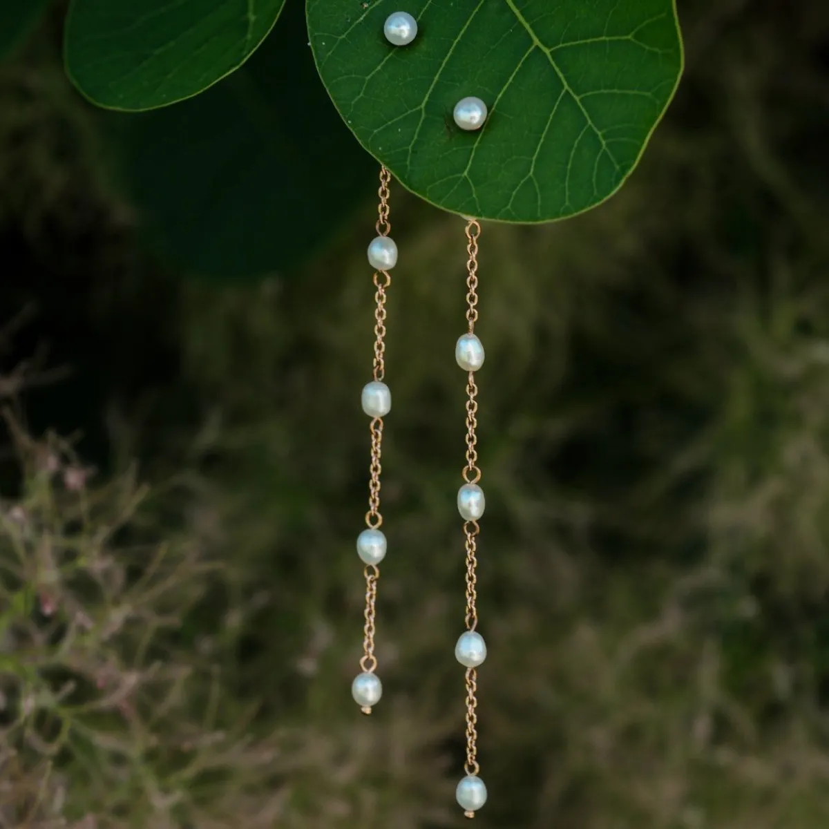 Holzkern Ohrringe|Schmuck^Summersweet Ohrringe II