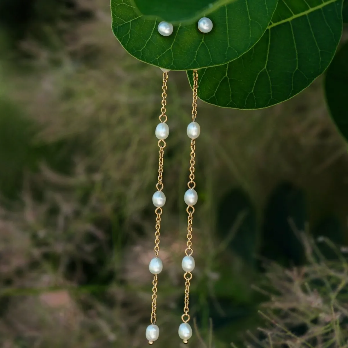 Holzkern Ohrringe|Schmuck^Summersweet Ohrringe II