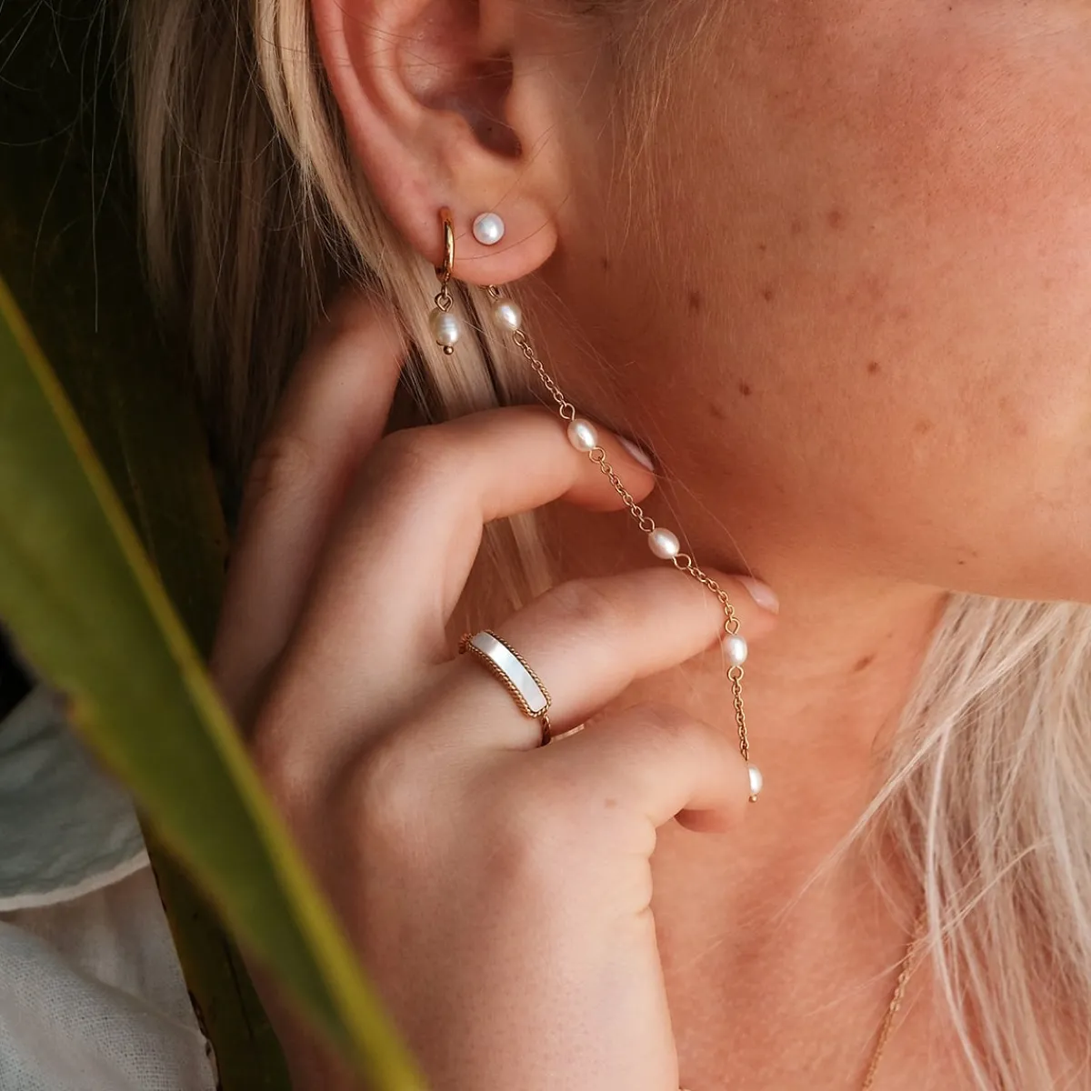 Holzkern Ohrringe|Schmuck^Summersweet Ohrringe II