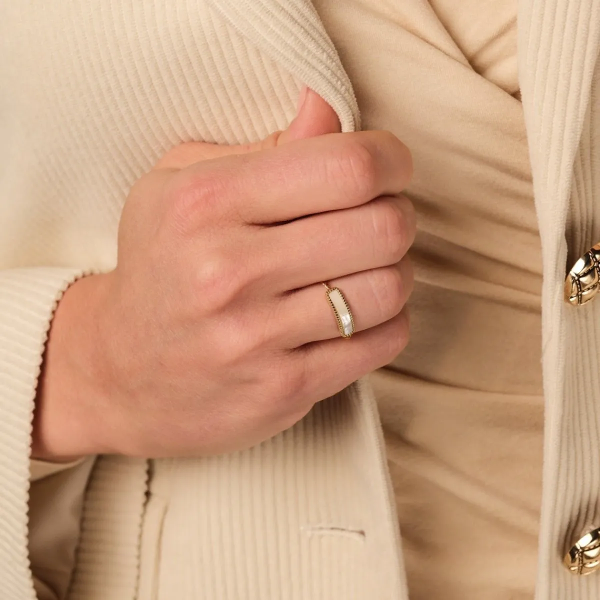 Holzkern Ringe|Schmuck^Summersweet Ring