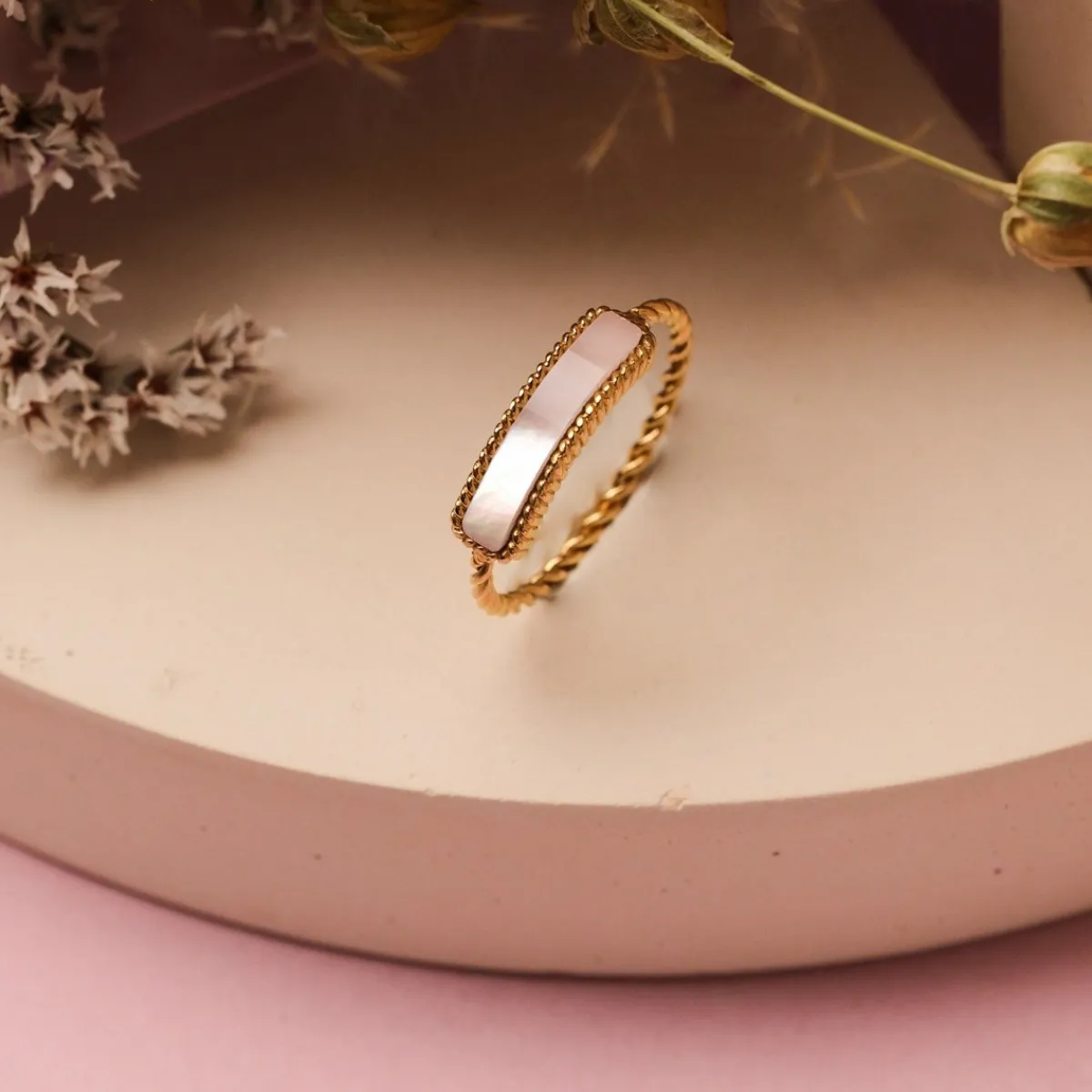Holzkern Ringe|Schmuck^Summersweet Ring
