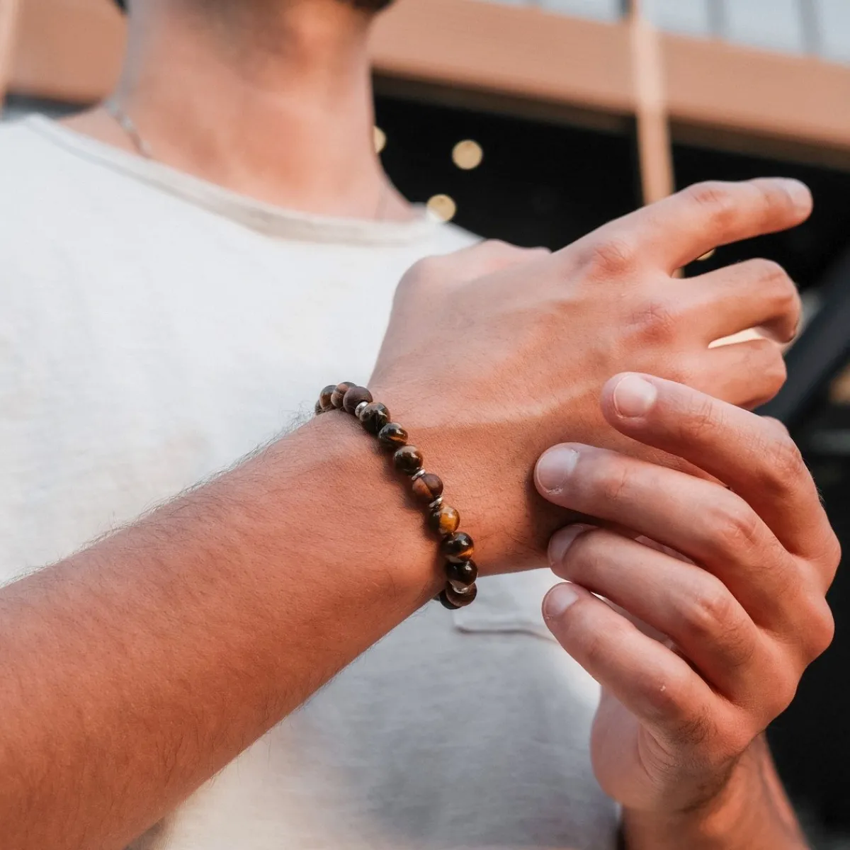Holzkern Armbänder|Schmuck^Superset