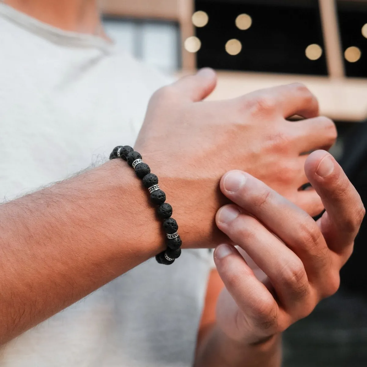 Holzkern Armbänder|Schmuck^Superset