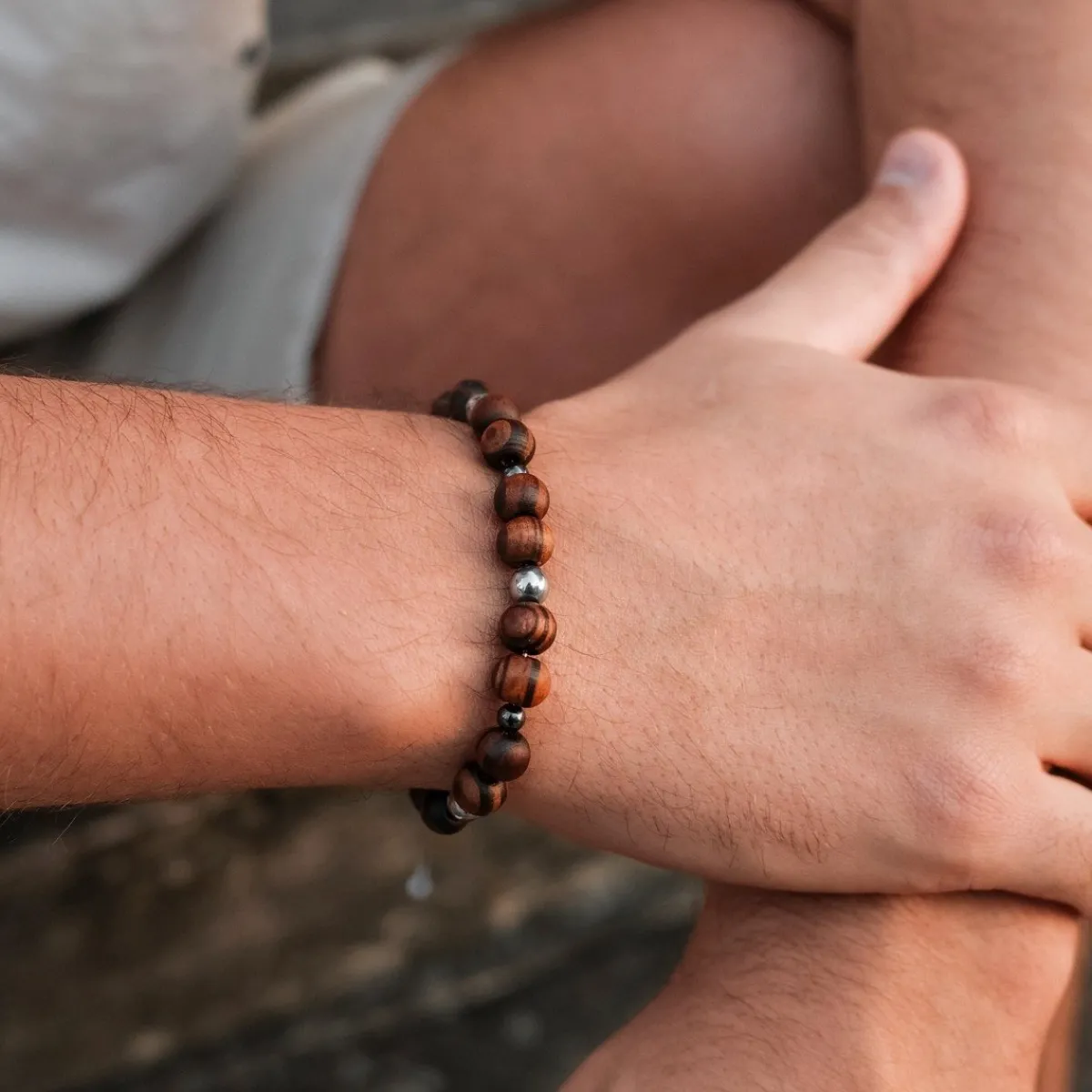 Holzkern Armbänder|Schmuck^Superset