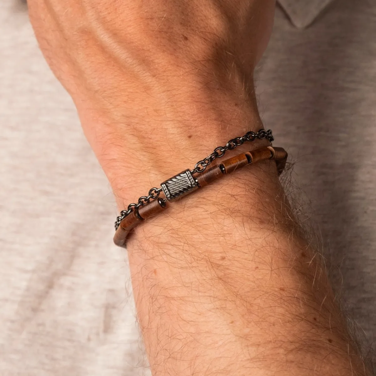 Holzkern Armbänder|Schmuck^Supersonic