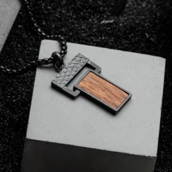 Holzkern Halsketten|Schmuck^Transcendent