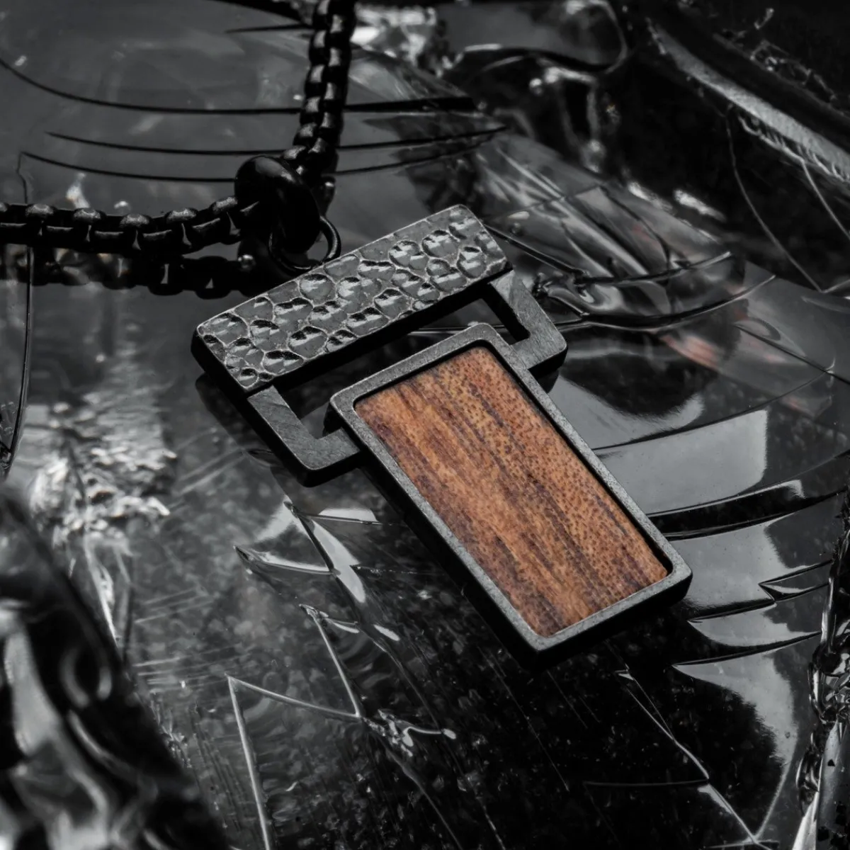 Holzkern Halsketten|Schmuck^Transcendent