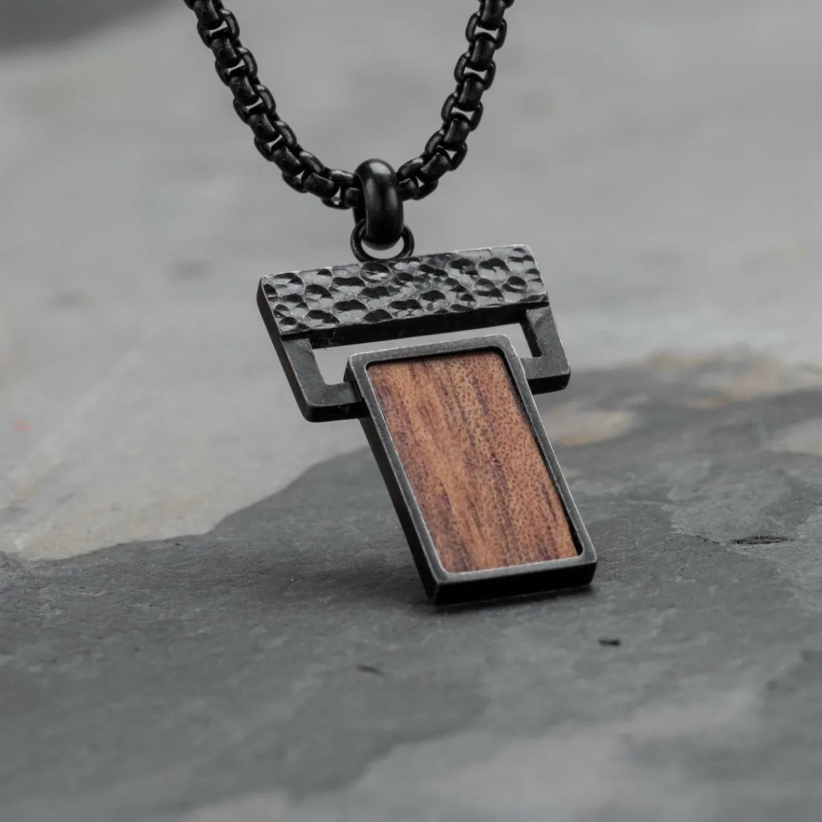 Holzkern Halsketten|Schmuck^Transcendent
