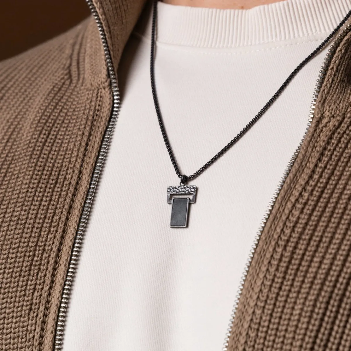 Holzkern Halsketten|Schmuck^Transcendent