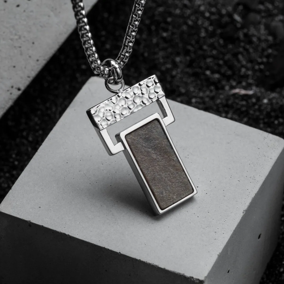 Holzkern Halsketten|Schmuck^Transcendent