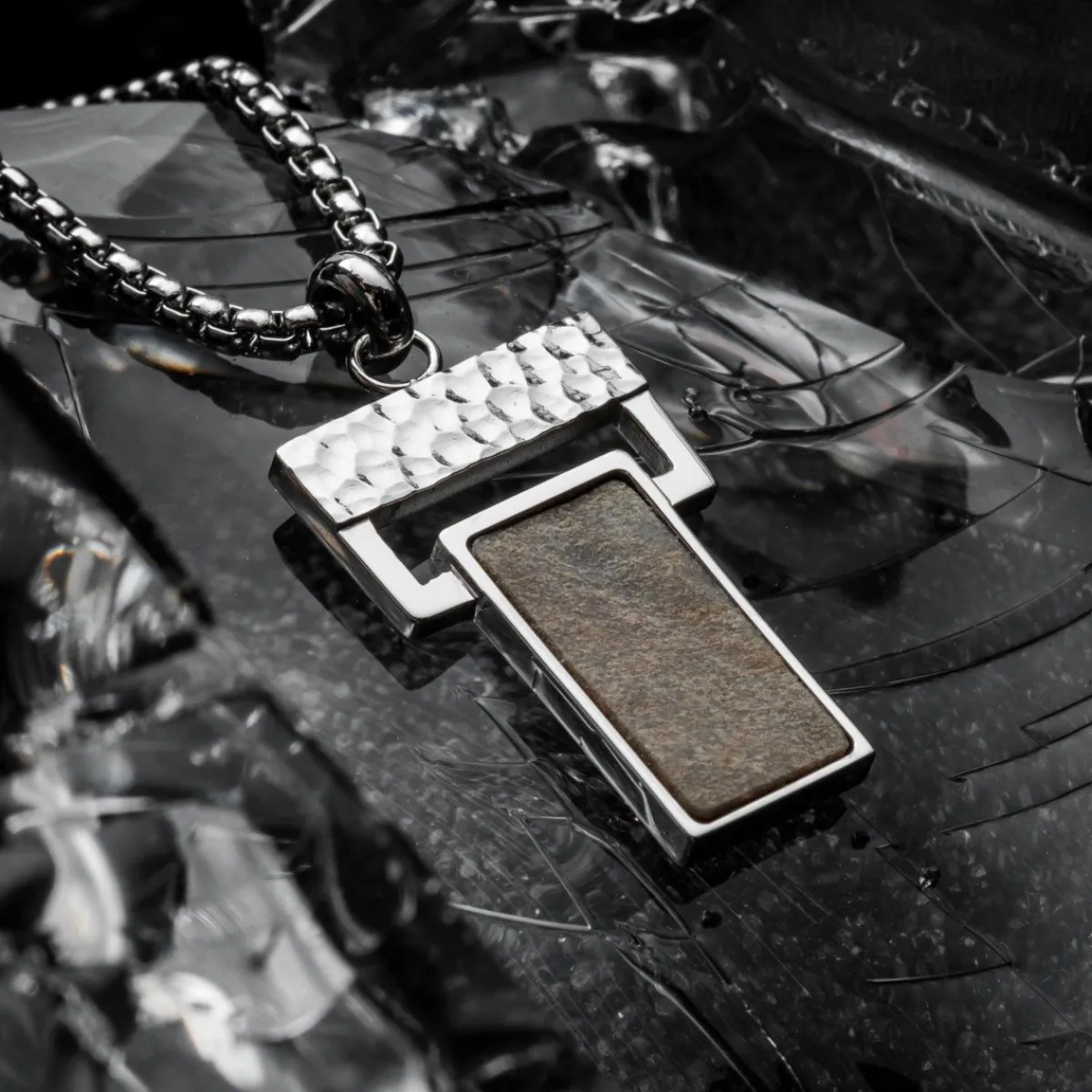 Holzkern Halsketten|Schmuck^Transcendent