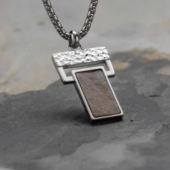 Holzkern Halsketten|Schmuck^Transcendent