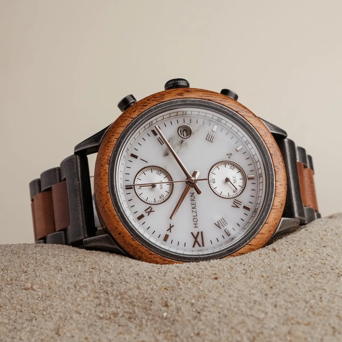 Holzkern Uhren^Waipio