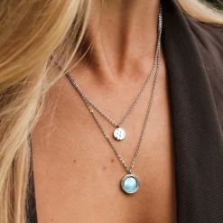 Holzkern Halsketten|Schmuck^Zendala Halskette