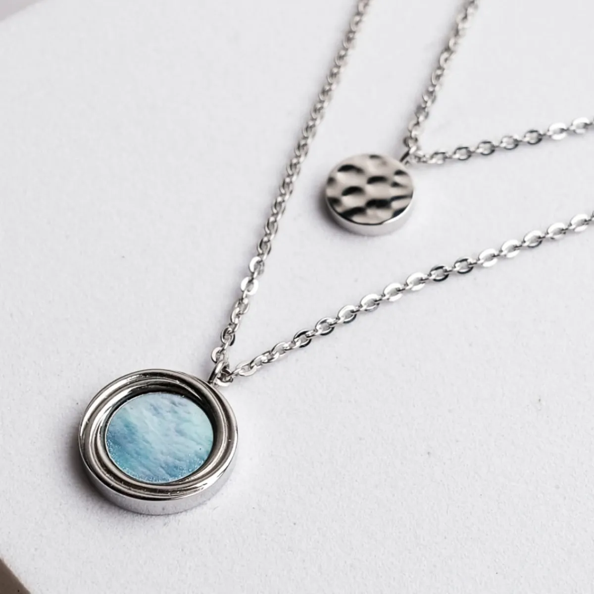 Holzkern Halsketten|Schmuck^Zendala Halskette