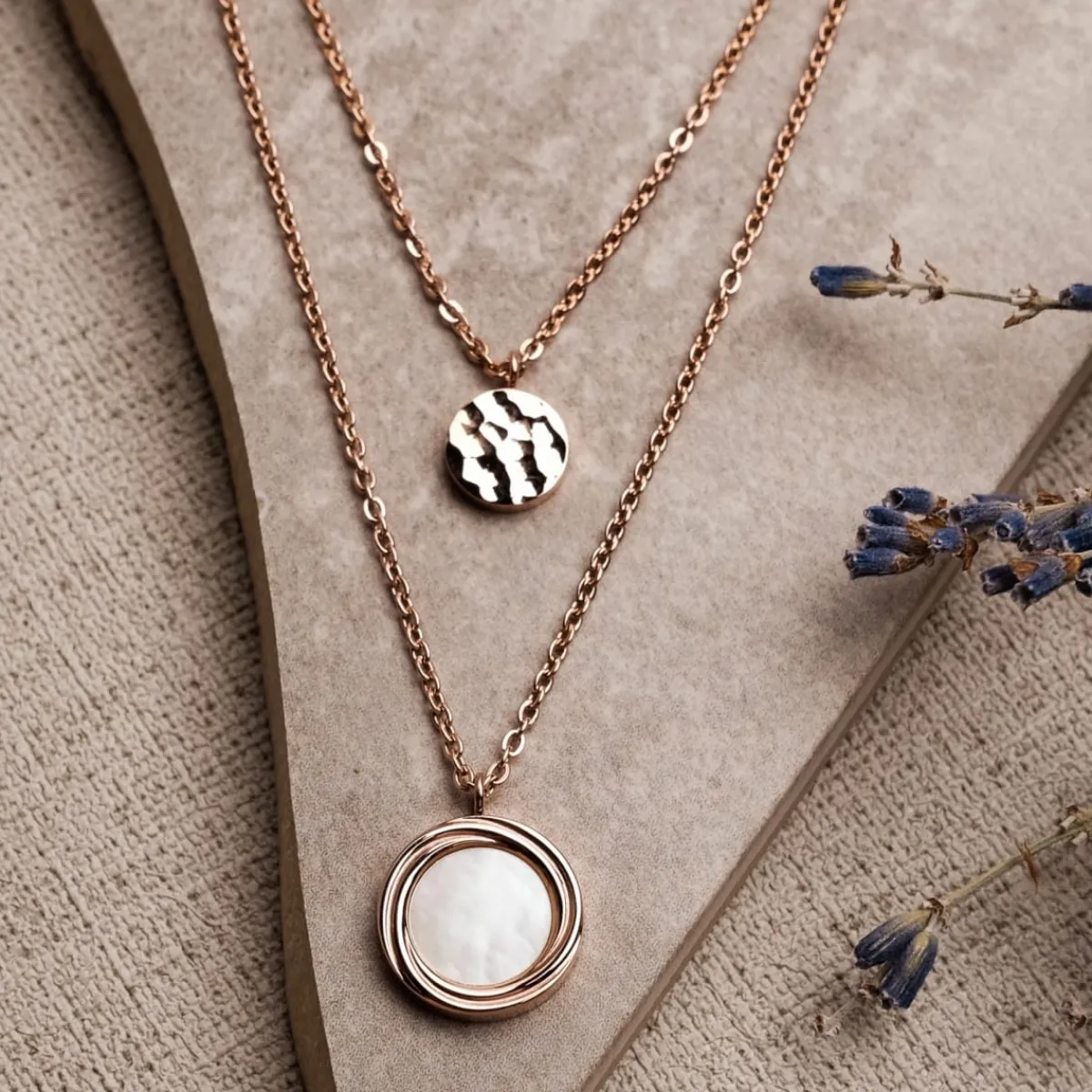Holzkern Halsketten|Schmuck^Zendala Halskette