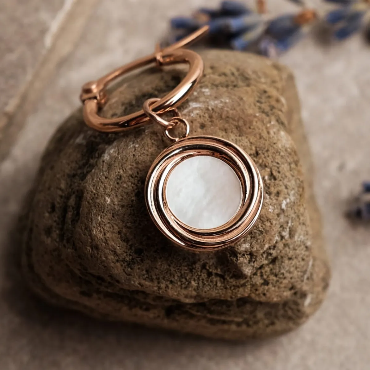 Holzkern Ohrringe|Schmuck^Zendala Ohrringe