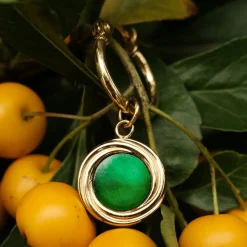 Holzkern Ohrringe|Schmuck^Zendala Ohrringe