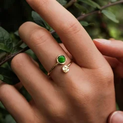 Holzkern Ringe|Schmuck^Zendala Ring