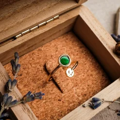 Holzkern Ringe|Schmuck^Zendala Ring