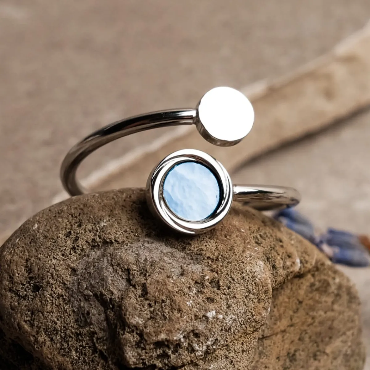 Holzkern Ringe|Schmuck^Zendala Ring