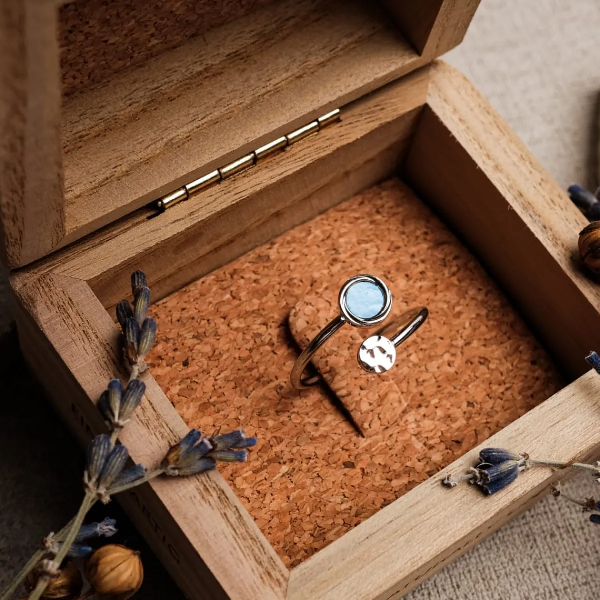 Holzkern Ringe|Schmuck^Zendala Ring