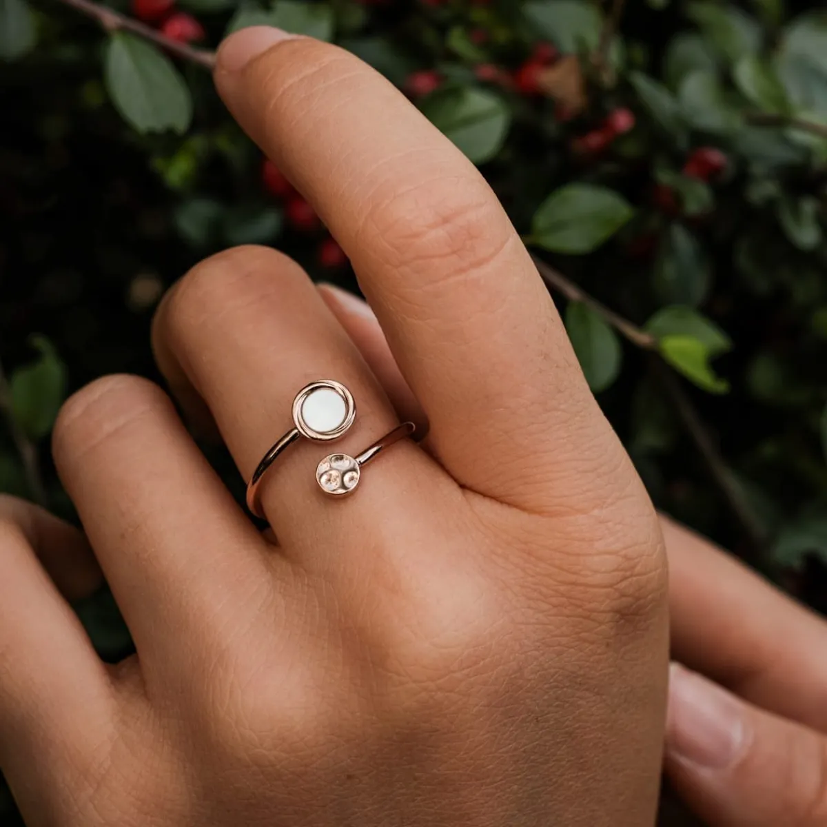 Holzkern Ringe|Schmuck^Zendala Ring