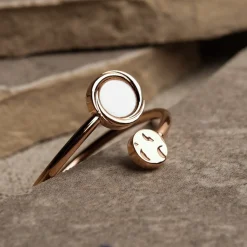 Holzkern Ringe|Schmuck^Zendala Ring