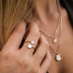 Holzkern Ringe|Schmuck^Zendala Ring